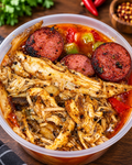 Chicken & Turkey Sausage Spicy Bowl